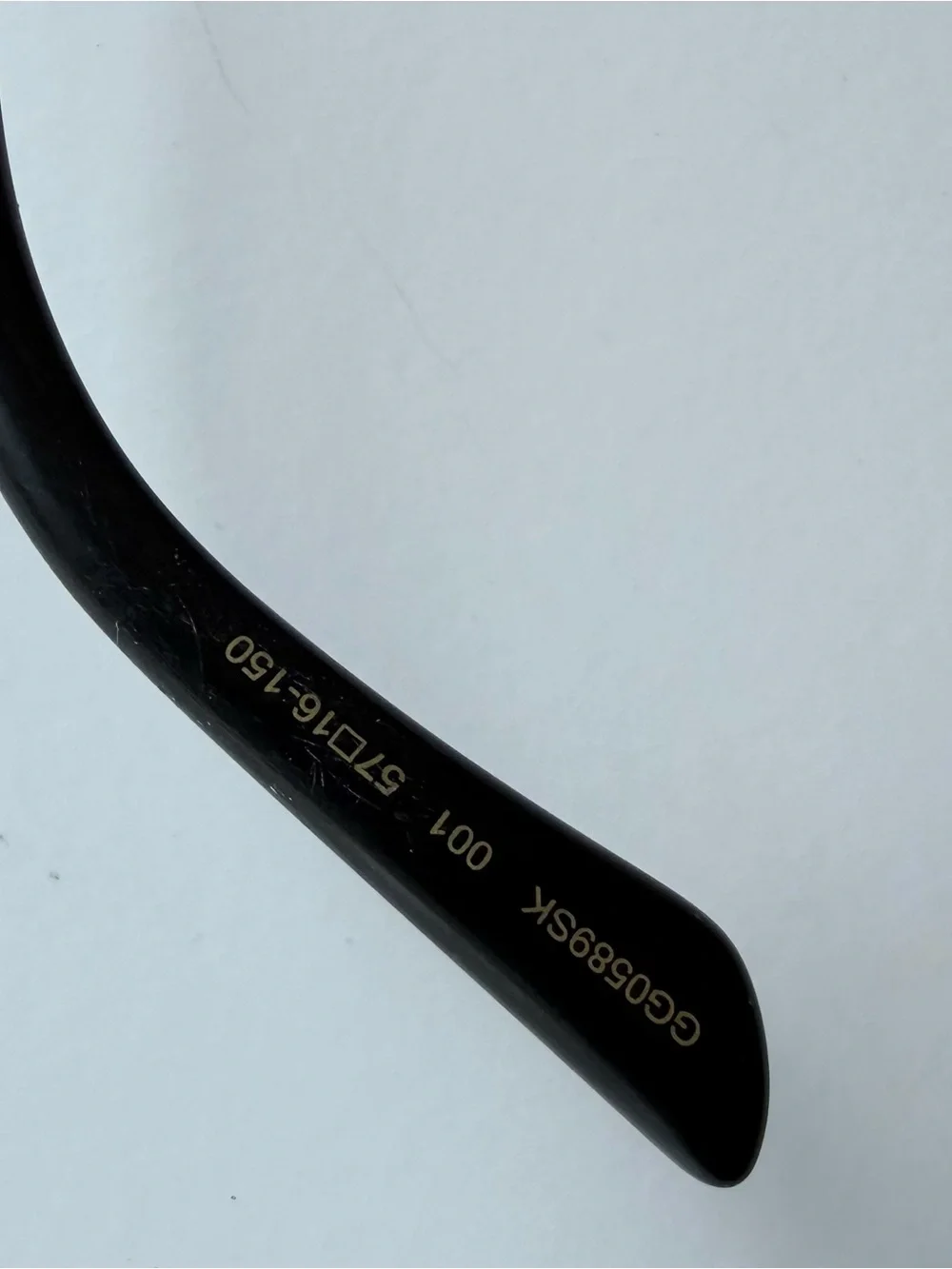 Gucci Black Frame Gradient Lens Women's Sunglasses